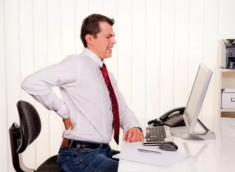 sedentary ish paytida osteoxondroz tufayli bel og'rig'i
